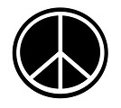 Free Stock Photo: Illustration of a peace symbol.