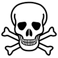 Free Stock Photo: Skull and crossbones illustration