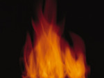 Free Stock Photo: Close-up of a burning flame