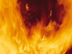Free Stock Photo: Close-up of a burning flame