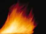 Free Stock Photo: Close-up of a burning flame