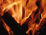 Free Stock Photo: Close-up of a burning flame