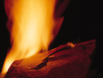 Free Stock Photo: Close-up of a burning flame