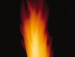 Free Stock Photo: Close-up of a burning flame