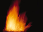 Free Stock Photo: Close-up of a burning flame