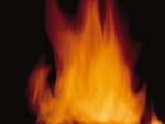 Free Stock Photo: Close-up of a burning flame