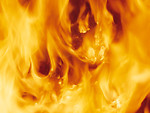 Free Stock Photo: Close-up of a burning flame