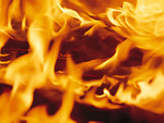 Free Stock Photo: Close-up of a burning flame