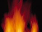 Free Stock Photo: Close-up of a burning flame