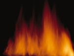 Free Stock Photo: Close-up of a burning flame