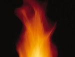 Free Stock Photo: Close-up of a burning flame.