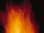 Free Stock Photo: Close-up of a burning flame