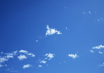 Free Stock Photo: A cloudy blue sky
