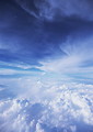 Free Stock Photo: A cloudy blue sky