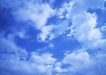 Free Stock Photo: A cloudy blue sky