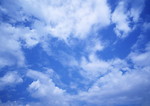 Free Stock Photo: A cloudy blue sky