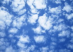 Free Stock Photo: A cloudy blue sky