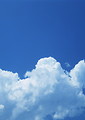 Free Stock Photo: A cloudy blue sky