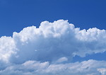 Free Stock Photo: A cloudy blue sky