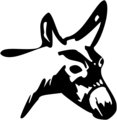 Free Stock Photo: Illustration of a head of a mule
