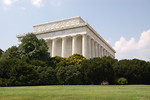 Free Stock Photo: The outside of the Lincoln Memorial in Washington, DC