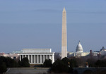 Free Stock Photo: National monuments in Washington, DC