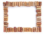 Free Stock Photo: A blank picture frame made of corks