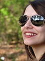 Free Stock Photo: Close-up portrait of a beautiful girl posing outdoors