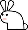 Free Stock Photo: Illustration of a rabbit