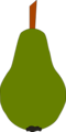 Free Stock Photo: Illustration of a pear