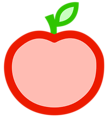 Free Stock Photo: Illustration of an apple