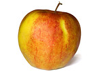 Free Stock Photo: An apple isolated on a white background