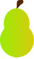 Free Stock Photo: Illustration of a pear