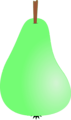 Free Stock Photo: Illustration of a pear