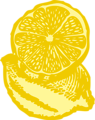Free Stock Photo: Illustration of lemons