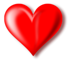 Free Stock Photo: Illustration of a red heart