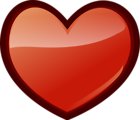 Free Stock Photo: Illustration of a red heart