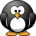 Free Stock Photo: Illustration of a cartoon penguin