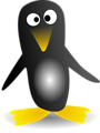 Free Stock Photo: Illustration of a cartoon penguin