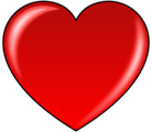 Free Stock Photo: Illustration of a red heart
