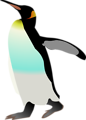 Free Stock Photo: Illustration of an Emperor penguin