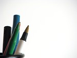 Free Stock Photo: Colored pens and markers