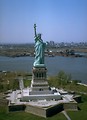 Free Stock Photo: The Statue of Liberty monument on Liberty Island