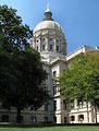 Free Stock Photo: The Georgia State Capitol building in Atlanta, Georgia
