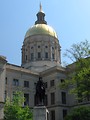 Free Stock Photo: The Georgia State Capitol building in Atlanta, Georgia
