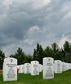 Free Stock Photo: Gravestones at the Georgia National Cemetery