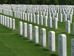 Free Stock Photo: Gravestones at the Georgia National Cemetery