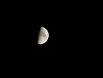 Free Stock Photo: Half moon