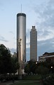 Free Stock Photo: Atlanta buildings viewed from Centennial Olympic Park in Atlanta, Georgia
