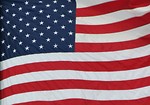 Free Stock Photo: Close-up of an American flag